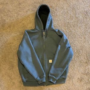 Carhartt men’s thermal zip up hoodie.
